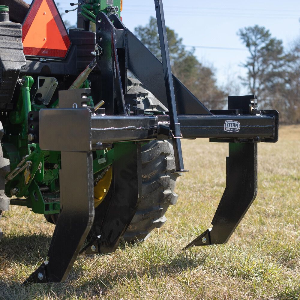 3 Point 3 Shank Subsoiler Fits Category 1 and 2 Tractors