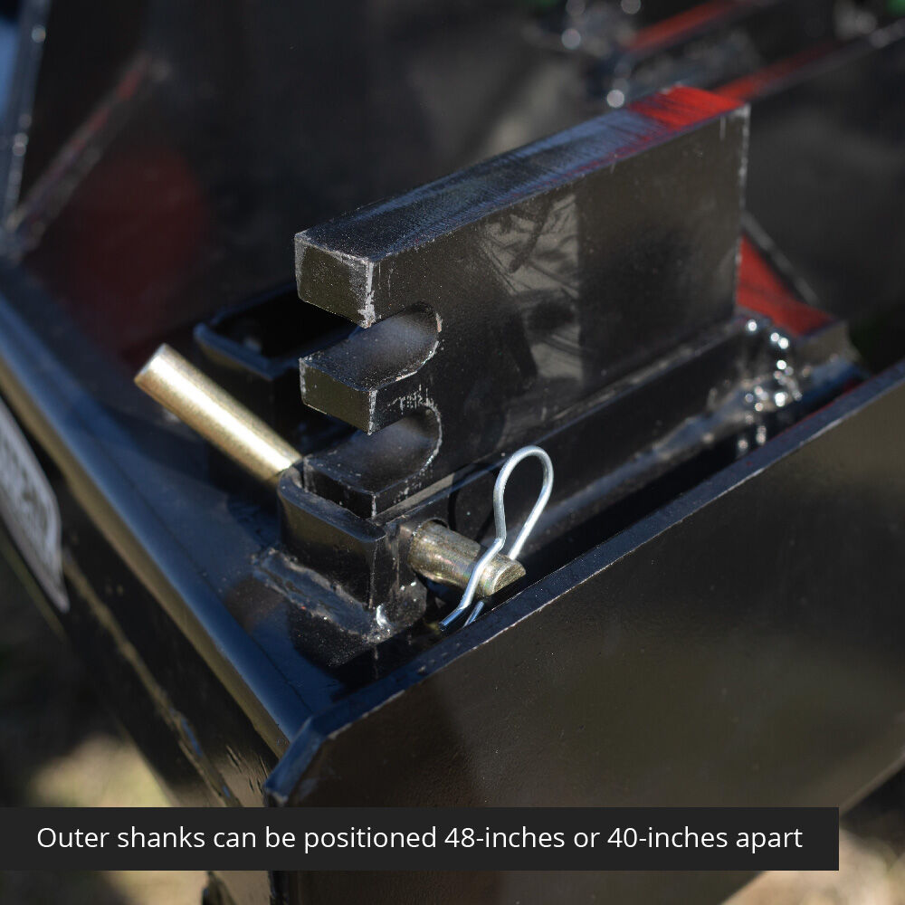 3 Point 3 Shank Subsoiler Fits Category 1 and 2 Tractors