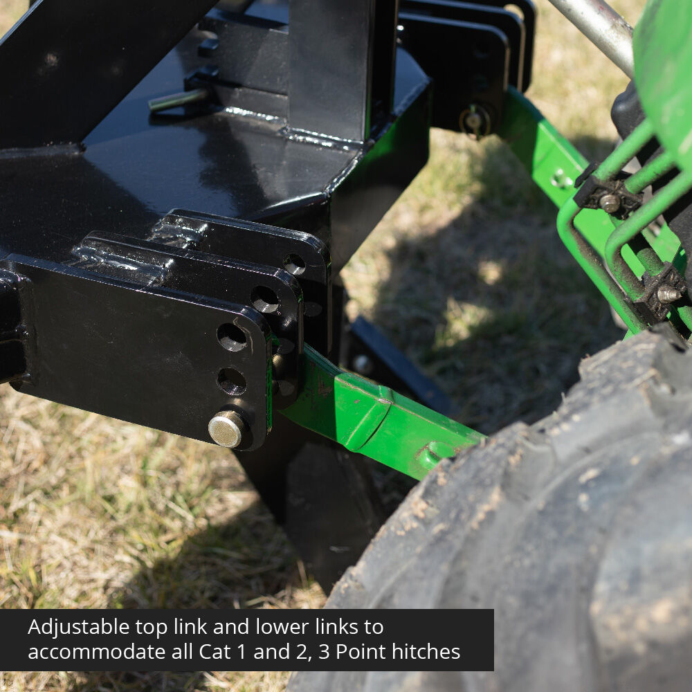3 Point 3 Shank Subsoiler Fits Category 1 and 2 Tractors