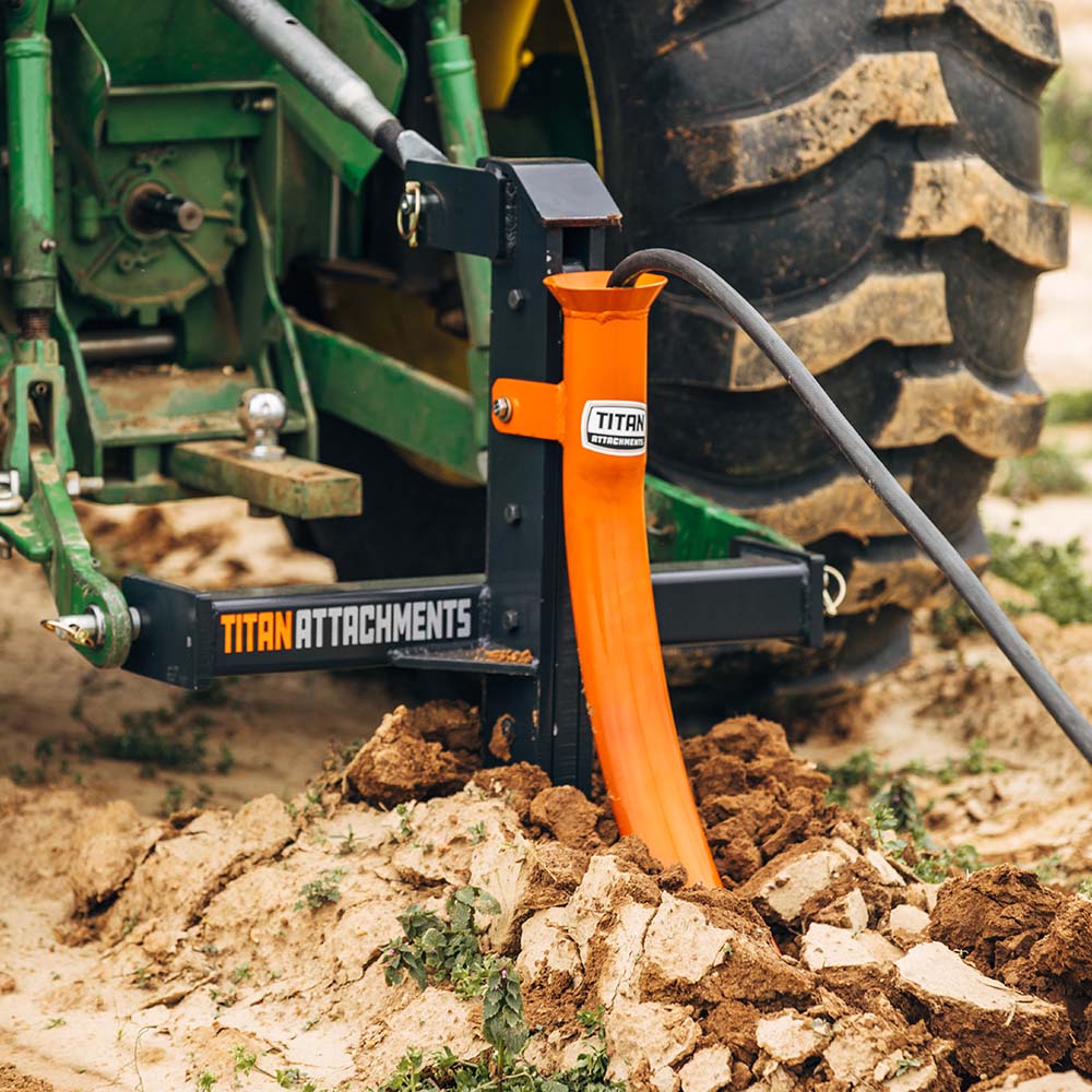 Single Tine Subsoiler with Optional Pipelayer Attachment