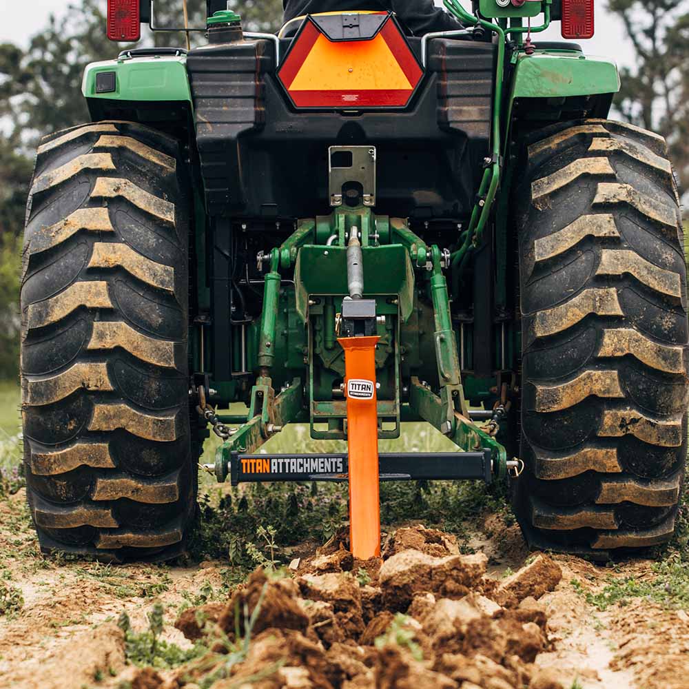 Single Tine Subsoiler with Optional Pipelayer Attachment