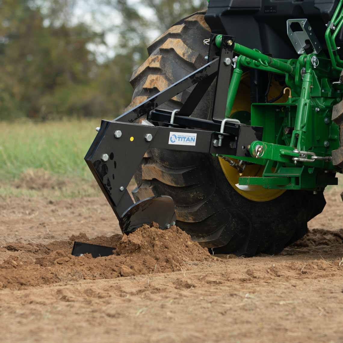 3 Point Single Bottom Turn Plow Fits Category 1