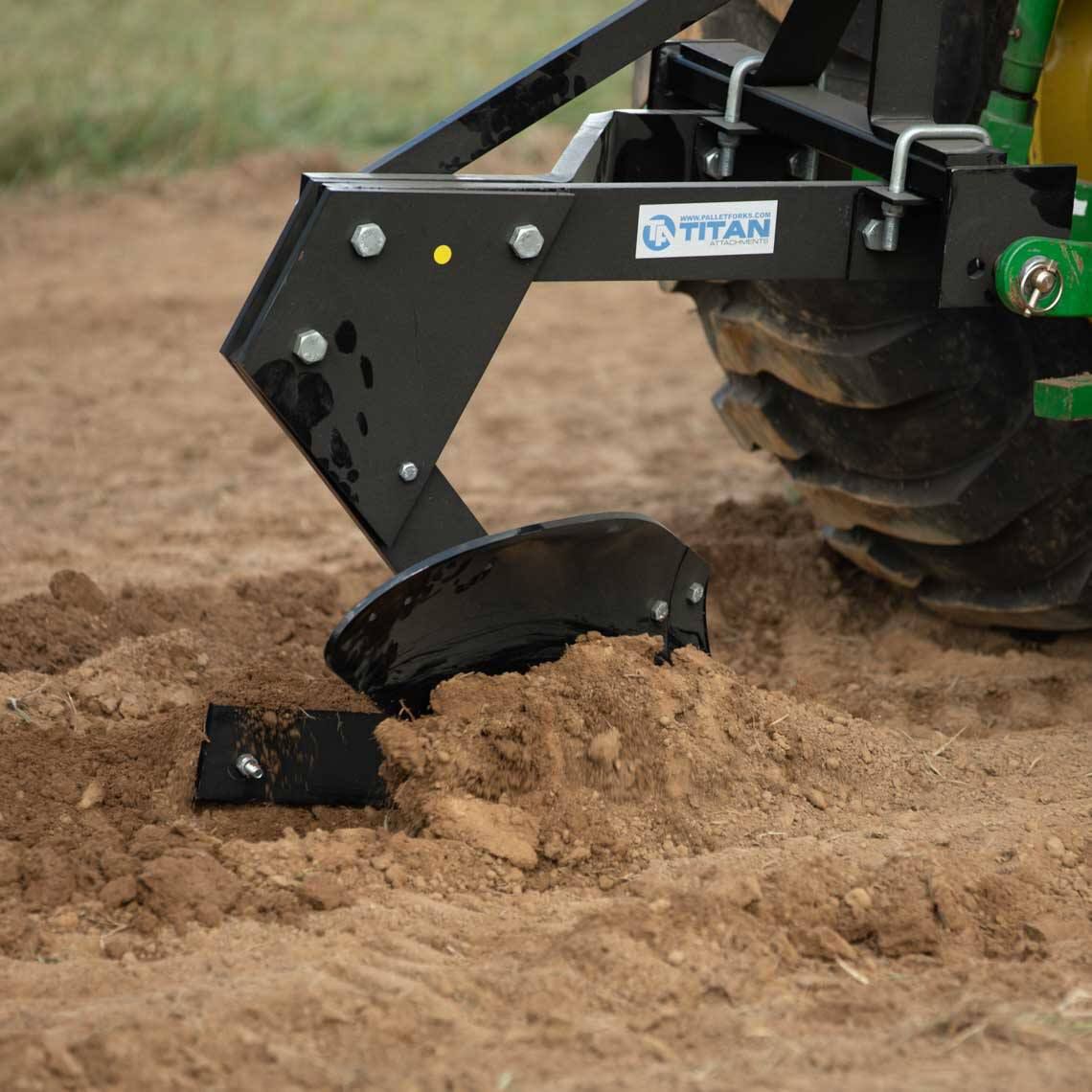 3 Point Single Bottom Turn Plow Fits Category 1