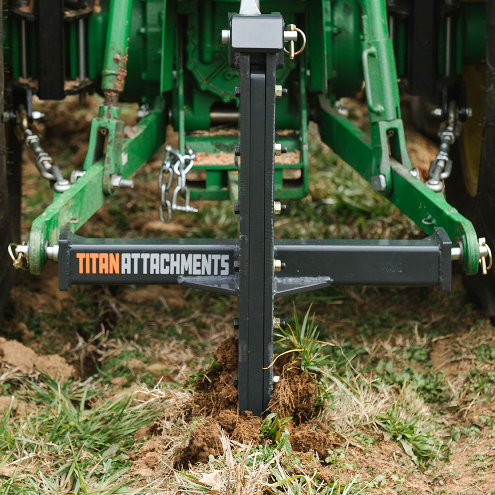 Single Tine Subsoiler with Optional Pipelayer Attachment