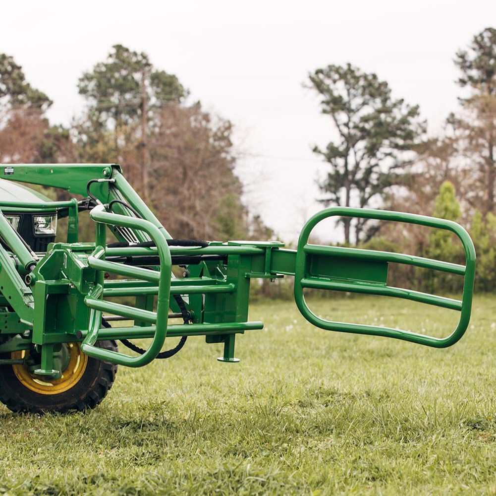 Round Hay Bale Gripper Fits John Deere Tractors