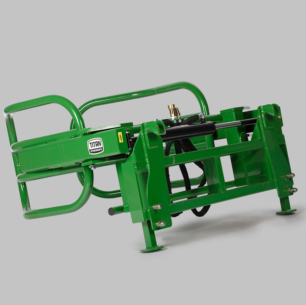 Round Hay Bale Gripper Fits John Deere Tractors