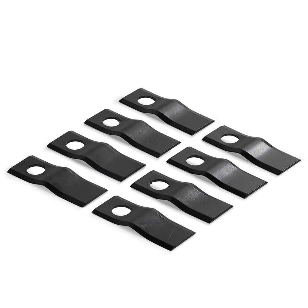 8 Pack 3 Point 53" Drum Mower Replacement Blades