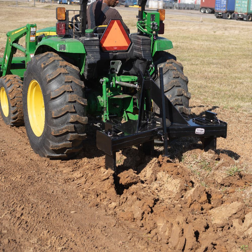 3 Point 3 Shank Subsoiler Fits Category 1 and 2 Tractors