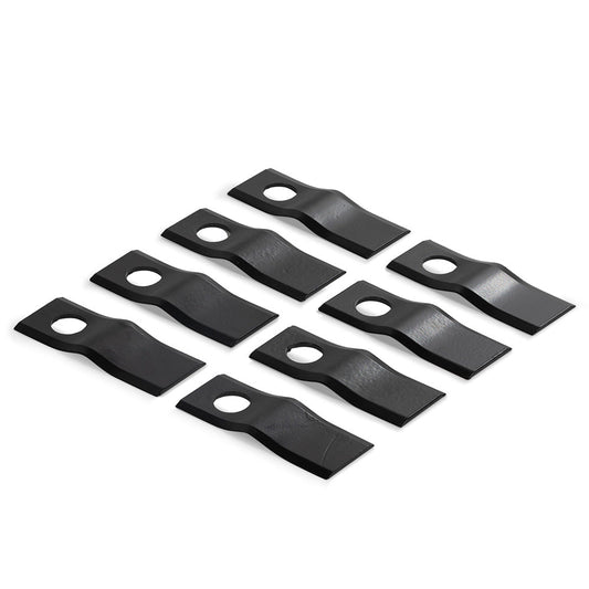 8 Pack 3 Point 53" Drum Mower Replacement Blades