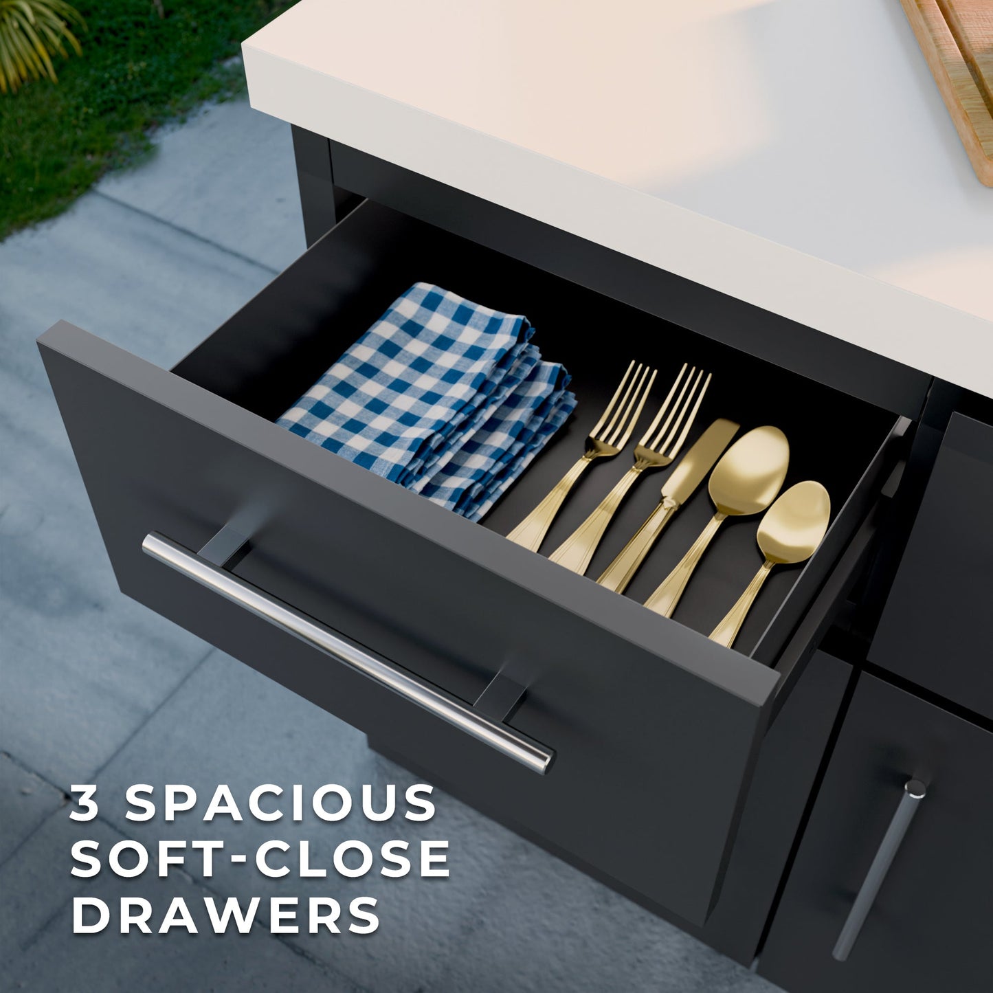 Lancaster Linear Outdoor Kitchen