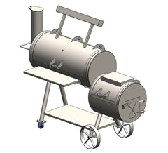 Old Country BBQ Pits Brazos DLX BBQ Smoker ID # 3099713 Model # OC20X60L