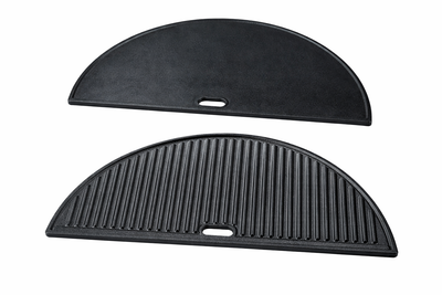 Comfortbilt Coals Kamado Grill - Half-Moon Reversible Griddle AU-HCG21