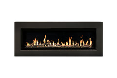 Modern Flames Orion Slim 64" Industrial Modern Wall Mount Mantel in Premium Iron Finish