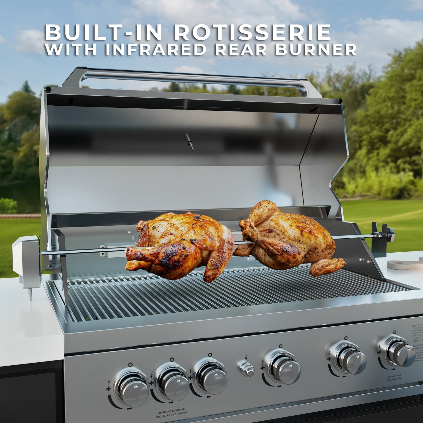 Lancaster Linear Outdoor Kitchen