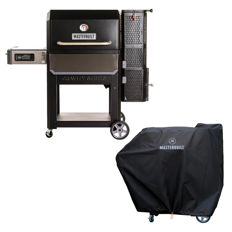Gravity Series® 1050 Digital Charcoal Grill + Smoker and Cover Bundle