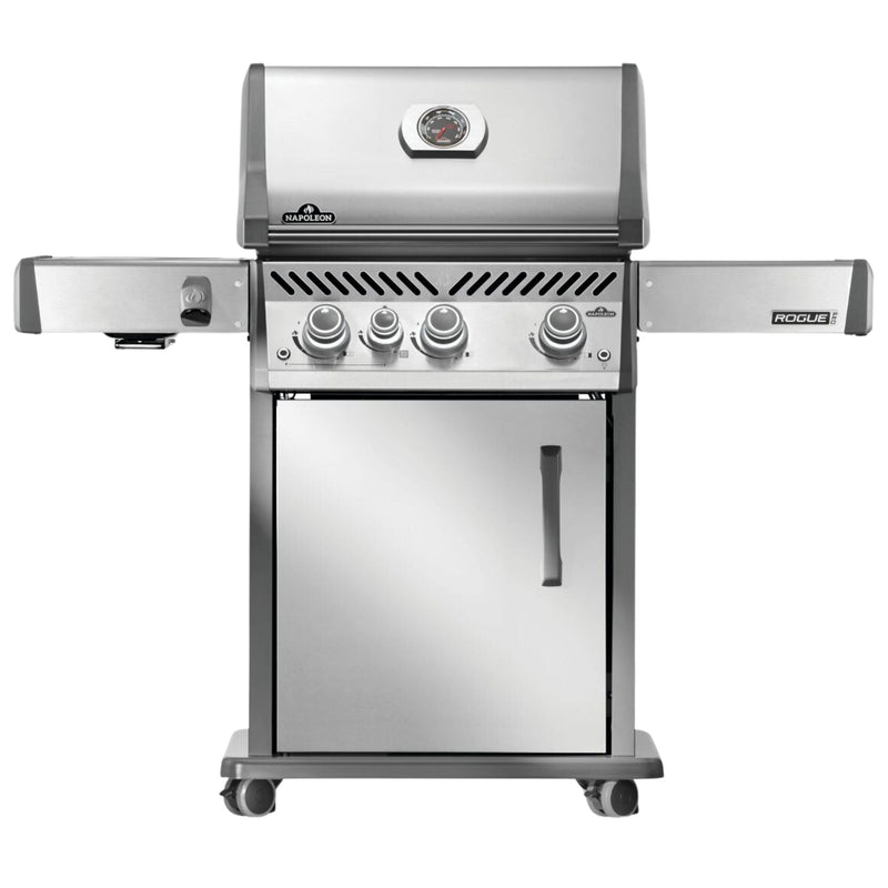 Napoleon Rogue® PRO 425 SIB Stainless Steel Freestanding Gas Grill w/ Infrared Side Burner