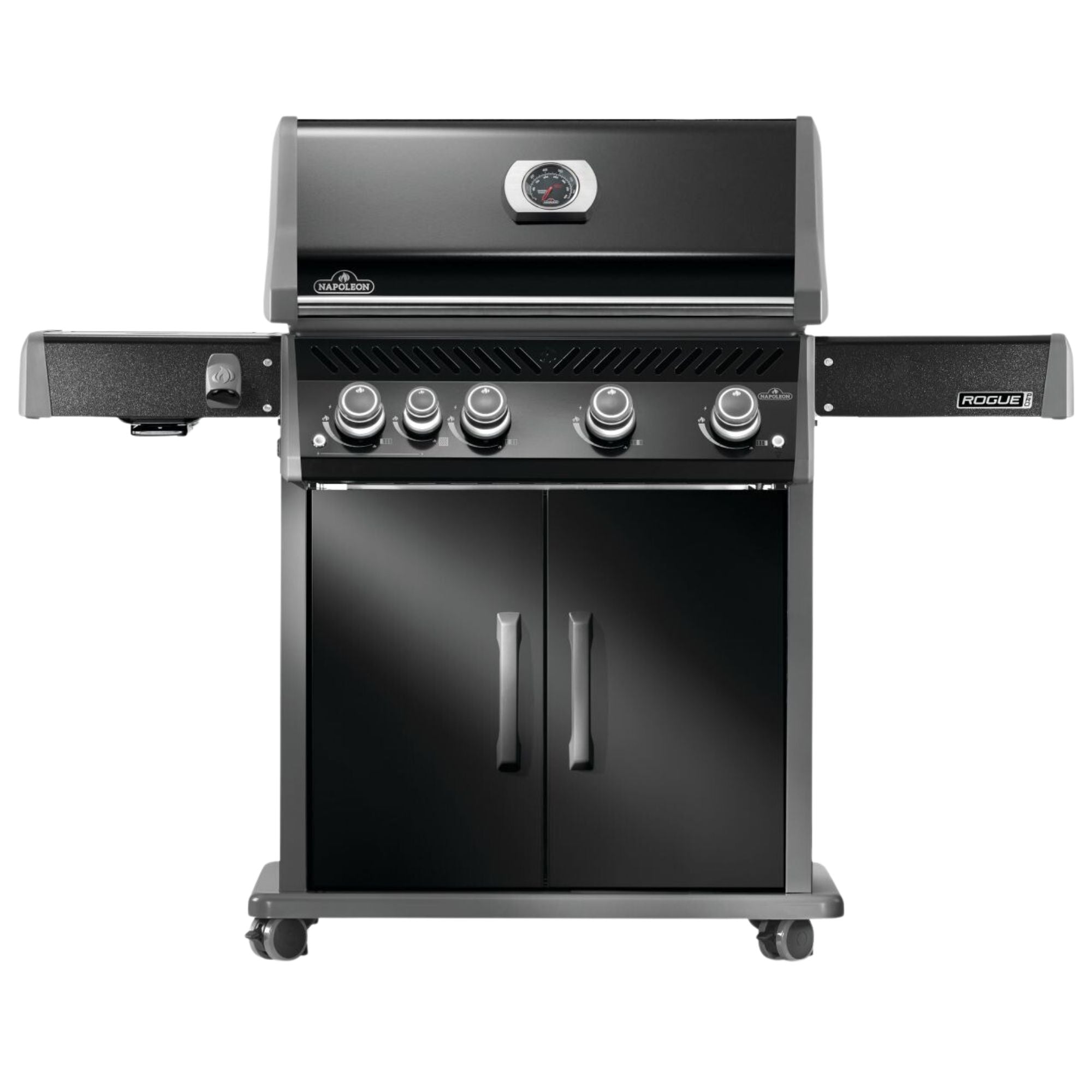Napoleon Rogue® PRO 525 SIB Black Freestanding Gas Grill w/ Infrared Side Burner