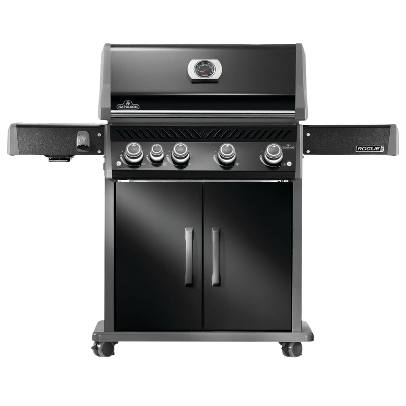 Napoleon Rogue® PRO 525 SIB Black Freestanding Gas Grill w/ Infrared Side Burner
