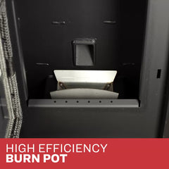 Ashley Hearth Pellet Stove 40 lb. Hopper (1,800 Sq. Ft.) AP5613-W