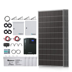 Renogy Energy 1200W/2500W Tiny House Home Cabin Kit SKU: RKIT1200D-US