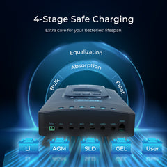 Renogy Energy 400W 12 Volt Complete Solar Kit with Two 100Ah LiFePO4 Batteries SKU: RKIT400DLP2