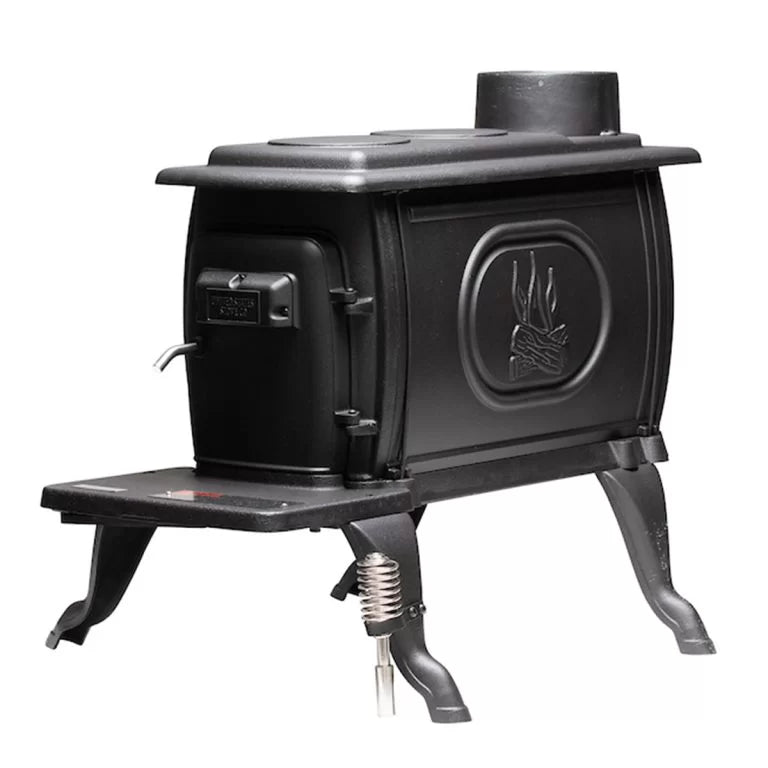US Stove co 900 Sq. Ft. Cast Iron Log Wood Stove  US1269E