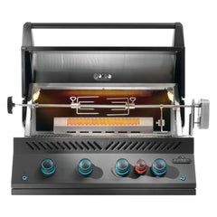Napoleon Matte Black Built-in 700 Series 32-Inch RB Gas Grill w/ infrared Rear Burner