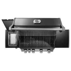 Napoleon Rogue® PRO 525 SIB Black Freestanding Gas Grill w/ Infrared Side Burner