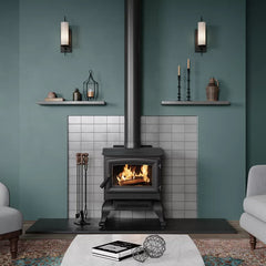 US Stove co 1,200 Sq. Ft. Wood Stove with Legs US1100E-L