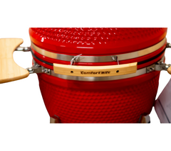 23" COALS  by Comfortbilt   Kamado Grill  Charcoal Ceramic Grill - Red CBKamado23R