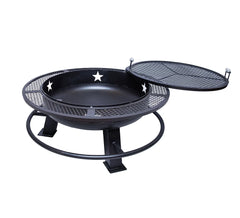 Old Couny BBQ Pits, 36” Fire Pit ID # 3130317 Model # FP-Round 36