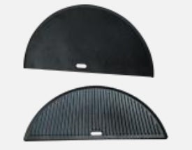 Comfortbilt Coals Kamado Grill - Half-Moon Reversible Griddle AU-HCG21