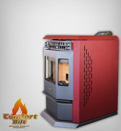 ComfortBilt HP22 Pellet Stove Burgundy