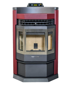 ComfortBilt HP22-N SS Pellet Stove Burgundy