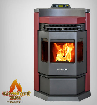 ComfortBilt HP22-N Pellet Stove Burgundy