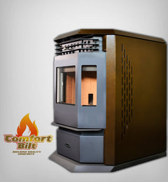 ComfortBilt HP22 Pellet Stove Golden Brown